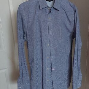 Men's Blue Checkered Shirt